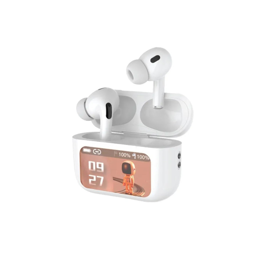 GREEN LION TOUCH TONE LITE ACTIVE NOISE CANCELLATION - WHITE