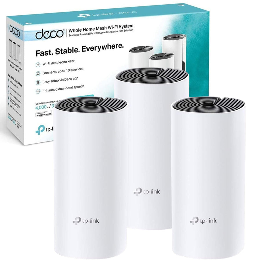 TP-LINK Deco M4 AC1200 Whole Home Mesh Wi-Fi System