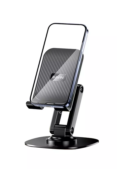 BAVIN D-S-PS37 Portable Folding Phone amp; Tablet Stand w/ 360° Rotation