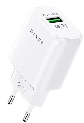 Bavin PC883Y Qc3.0 12v Wholesale Single Use Smart Phone Portable Wall Mobile Phone Chargers MICRO IOS TYPE C
