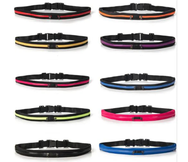 Sports Belts Running Waist Bag Pocket Jogging Portable Waterproof Cycling Bum Outdoor Phone anti-theft Pack Belt