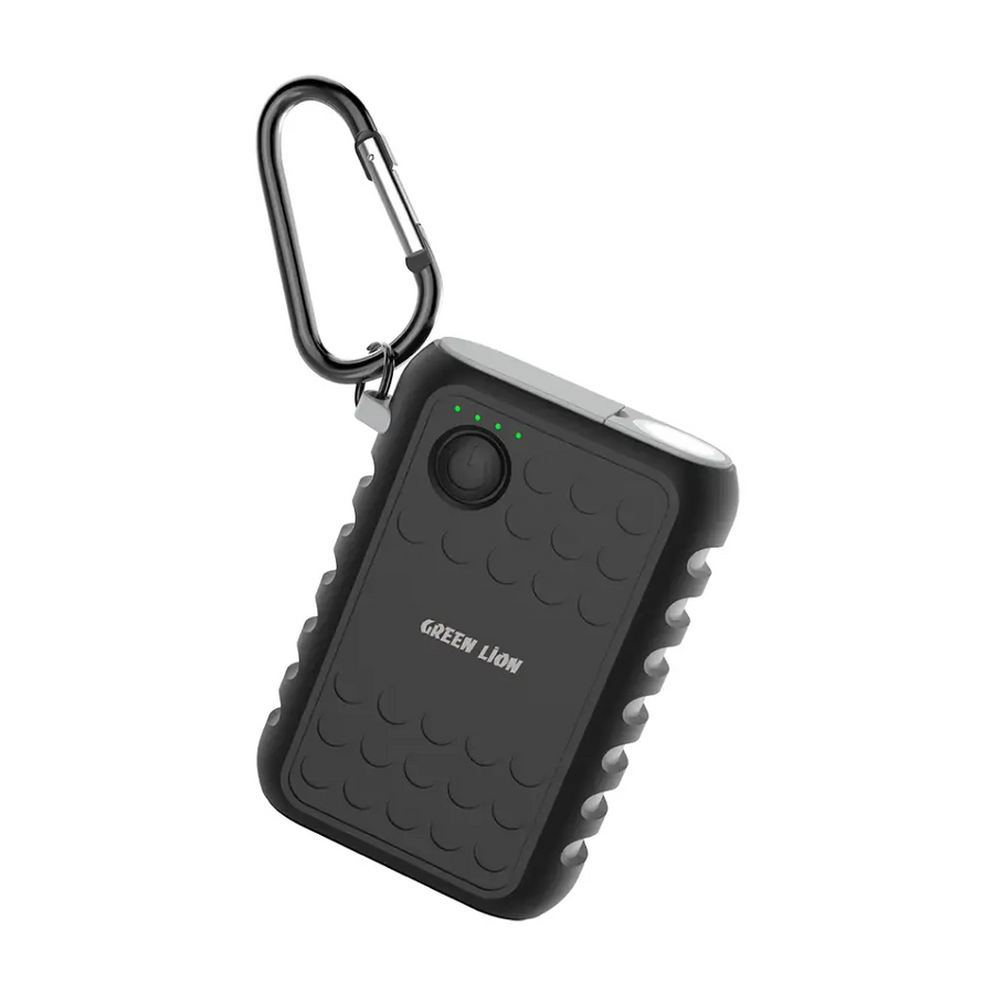 GREEN LION ARMOR 10050MAH POWER BANK PD 20W - BLACK