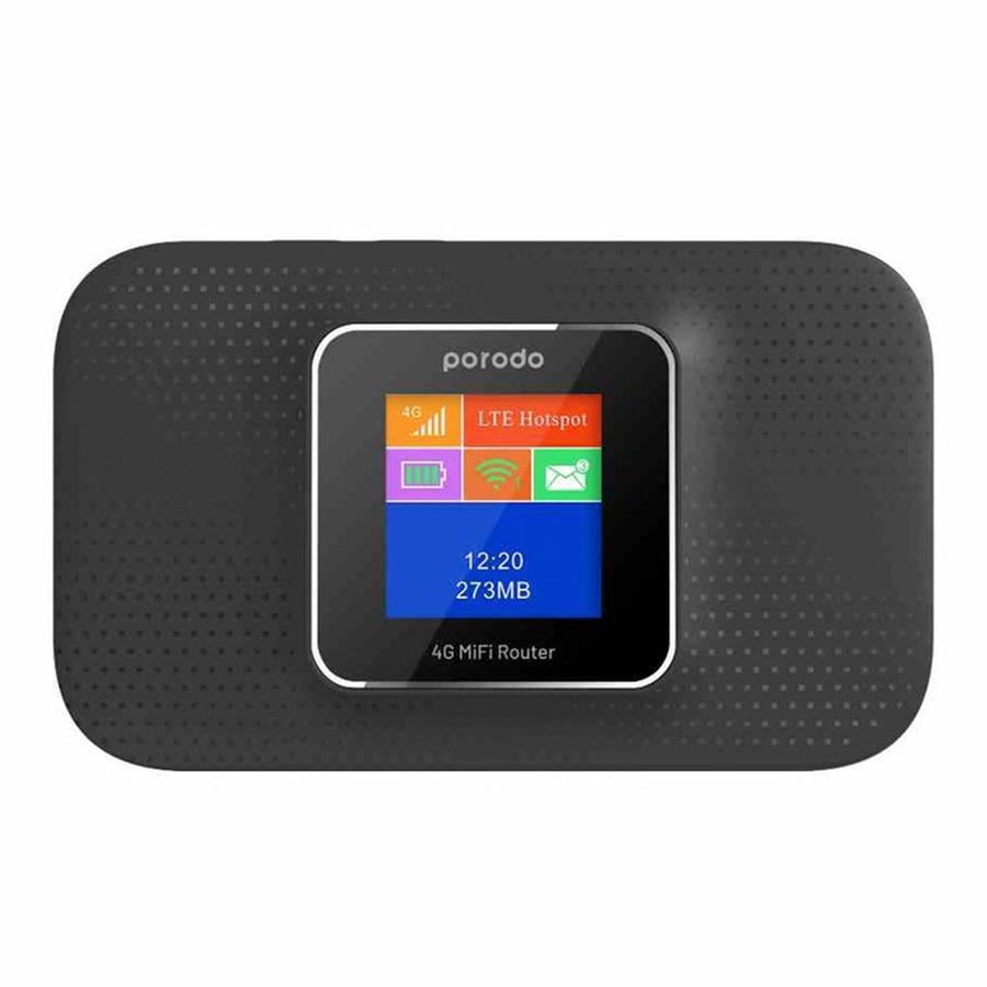 Porodo 4G / LTE High Speed Pocket Router Connect Up To 10 Devices
