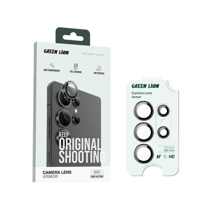 GREEN LION CAMERA LENS ARMOR-S25-ULTRA-BLACK