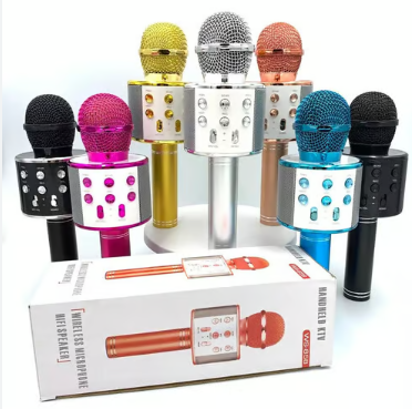 WIRELESS MICROPHONE HIFI SPEAKER WS-858