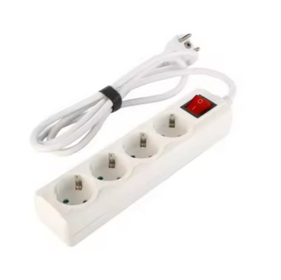 220-250V Outlet Multiple Socket Switch Plug Type Extension Best EU Plug Protector Power Strip
