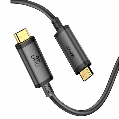 BAVIN U-HD-25- 1.8M High-Speed 4K HDMI Cable Gold-Plated 3D Support for Xiaomi Mi Box / PS5