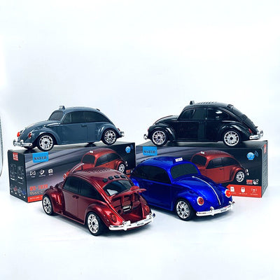 New Arrival WS1939 BT Car Model Wireless Speaker Taxi Shape Stereo Portable Outdoor Speaker With TF FM AUX FM USB TWS