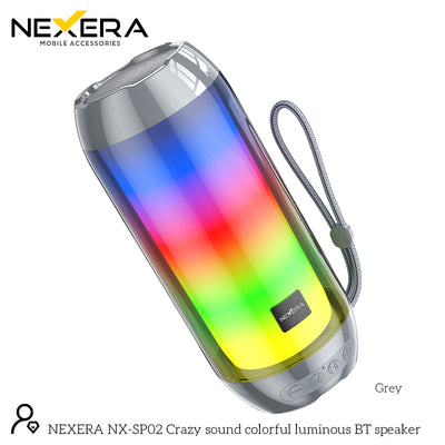 NEXERA NX-SP02 Crazy sound colorful luminous BT speaker