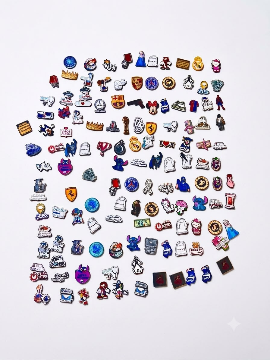 3D Enamel Phone Badges/ Metal Phone Stickers