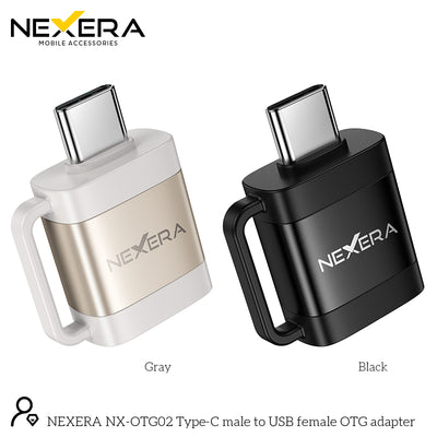 NEXERA UA31C Type-C male to USB female OTG adapter