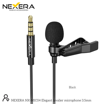 NEXERA BFK11 Elegant lavalier microphone 3.5mm