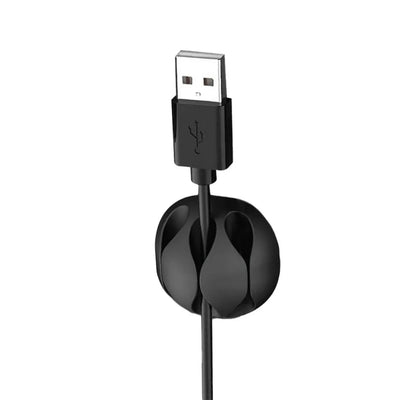 GREEN LION - 10 IN 1 CABLE ORGANIZER - BLACK