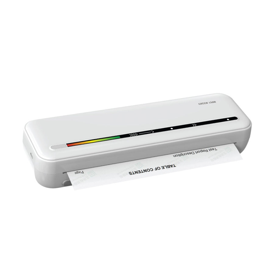 GREEN LION PORTABLE THERMAL PRINTER - WHITE