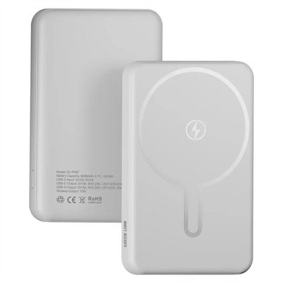 Green Lion MALAGA 5000mAh Power Bank PD 20W- black/white