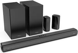 Powerology 5.2.4CH Dual Woofer Wireless Home Theater PWLAU015