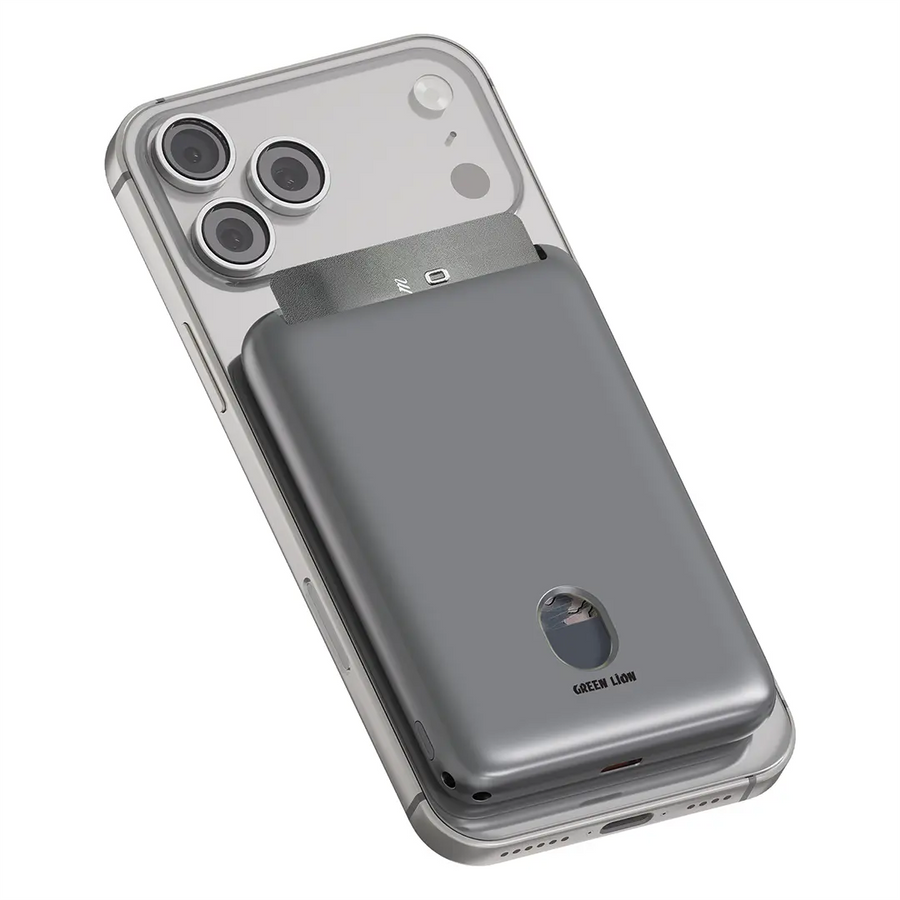 Green Lion Vetra 5000mAh Power Bank PD 20W - Gray