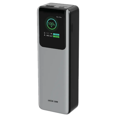 Green Lion Voltura 20000mAh Powerbank PD 100W - Grey