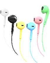 Denmen Earphones Dr01 Black/ White