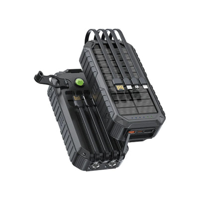GREEN LION SOLAR MATE POWER BANK 20000MAH - BLACK