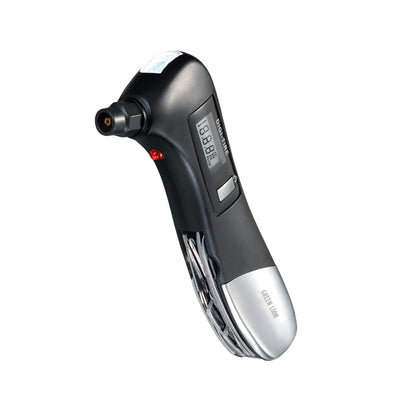 GREEN LION DIGITAL TIRE PRESSURE GAUGE 9 IN 1 RESCUE TOOL - BLACK