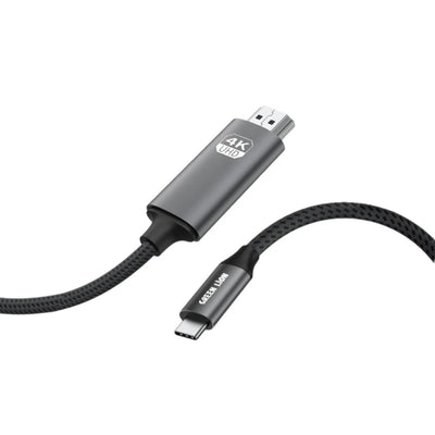 GREEN LION 4K USB-C TO HDMI CABLE - BLACK